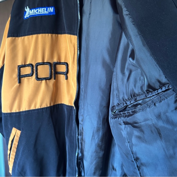 Porsche Racing Jacket Black and Tan - Picture 15 of 16